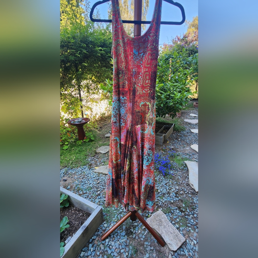 VINTAGE Fuzzi by Jean Paul Gaultier Mesh Maxi Dress